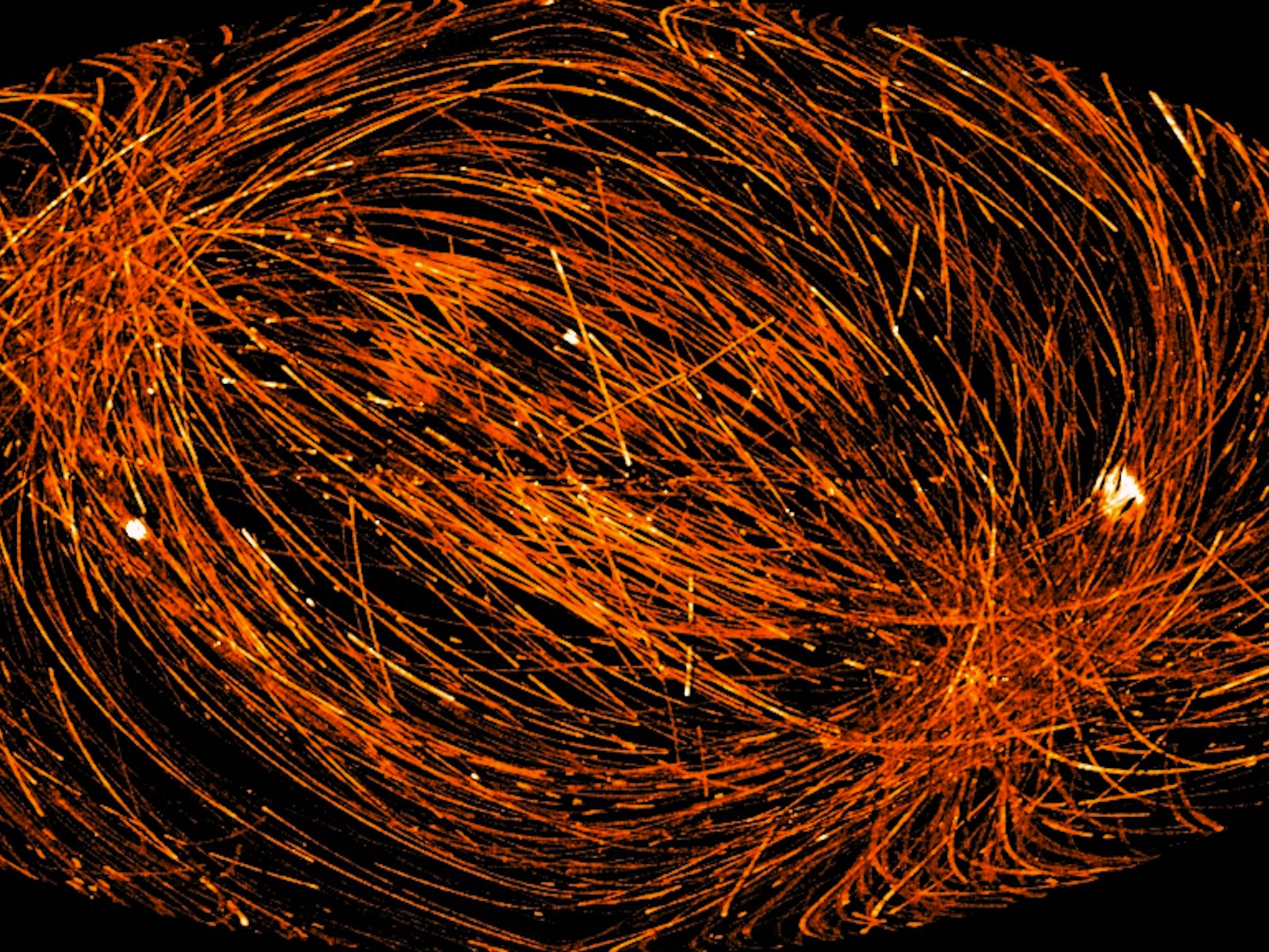 XMM-Newton X-Ray Slew Tracks space wallpaper