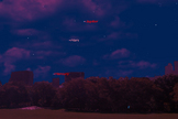 This sky map shows the locations of Jupiter, Mars and Mercury just before dawn on Aug. 5, 2013 as seen from mid-northern latitudes.