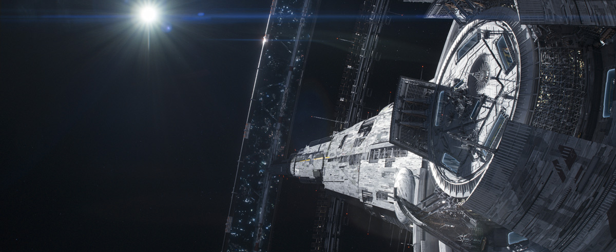 'Elysium' Launches Sci-Fi Space Colony to New Heights (Photos)