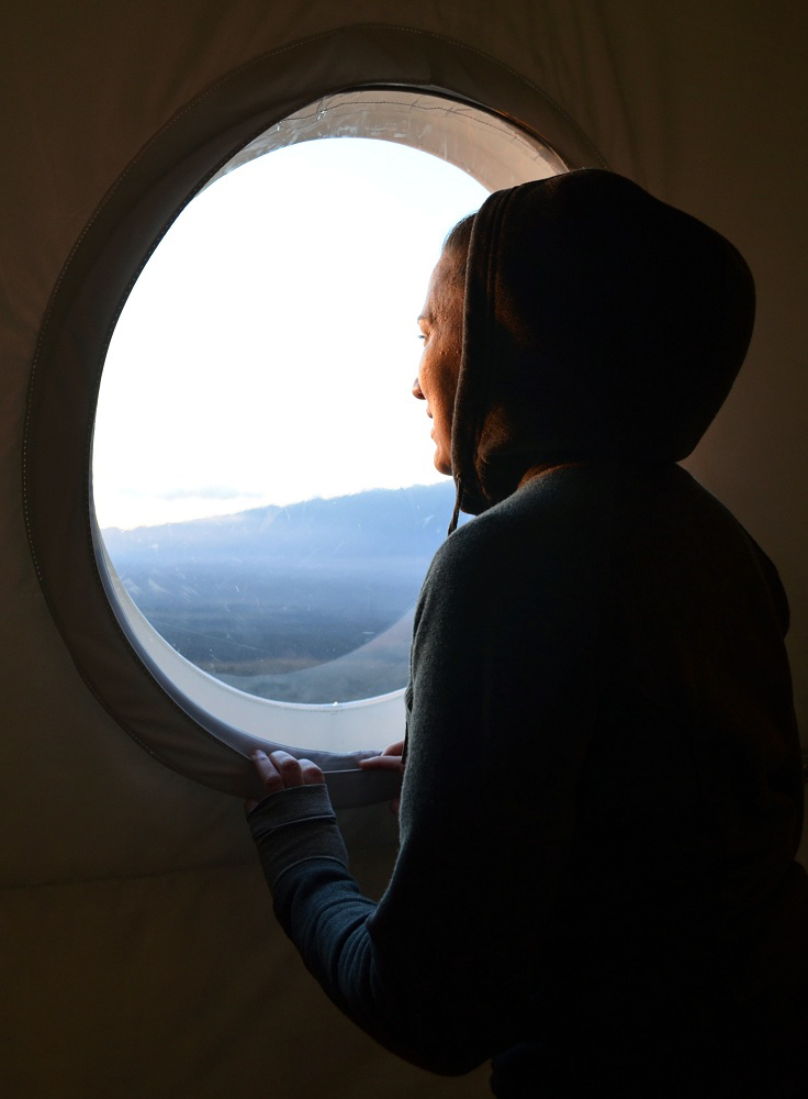 Dr. Yajaira Sierra-Sastre Admires Sunset