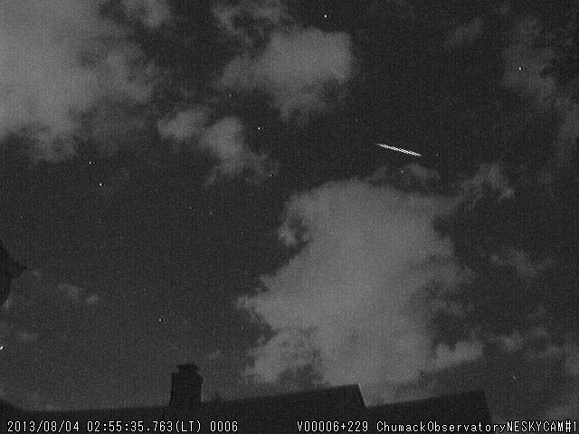 2013 Perseid Meteor Over Dayton, Ohio