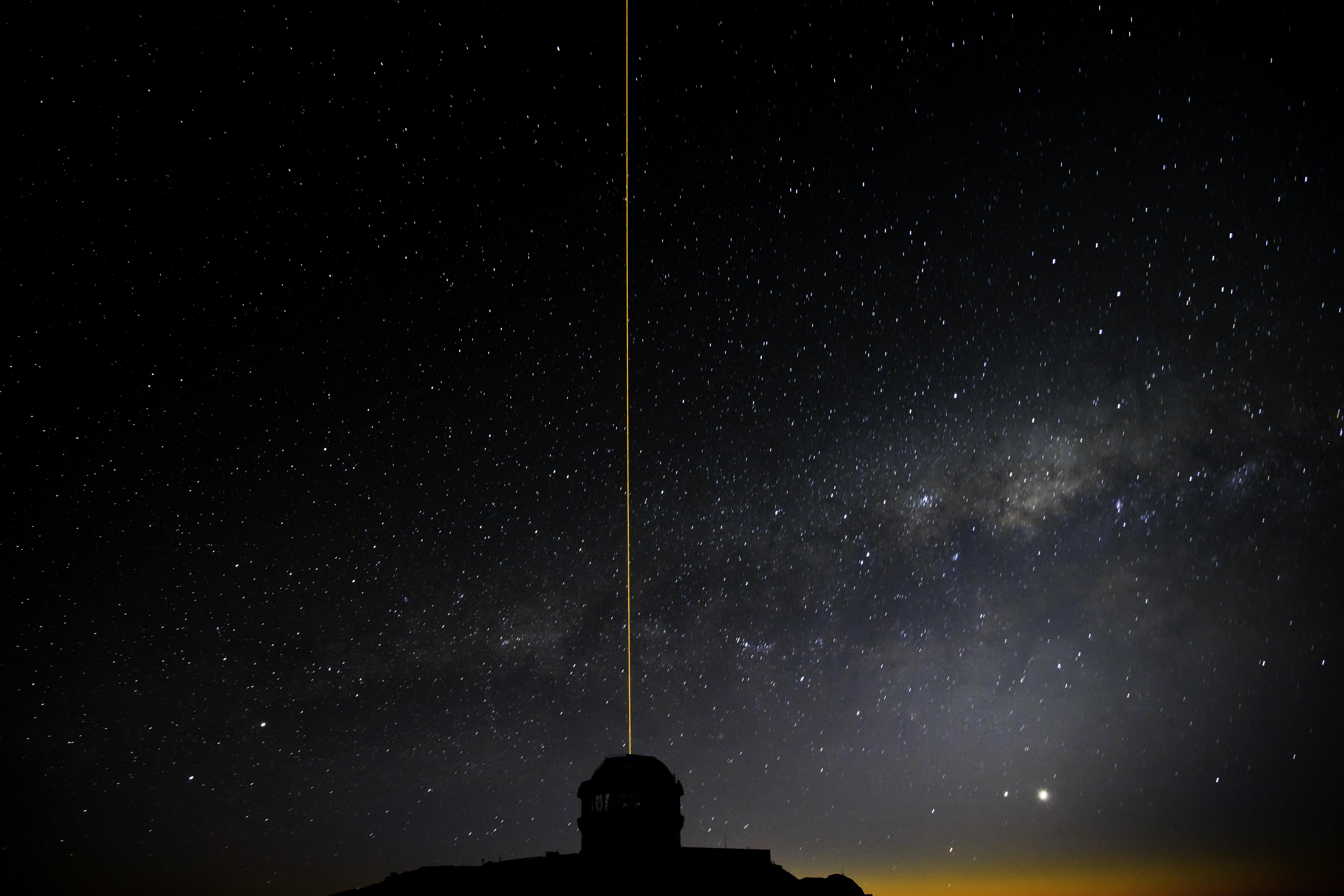 Stunning Space Photos: Gemini Observatory's Advanced Laser Optics Tech (Gallery)