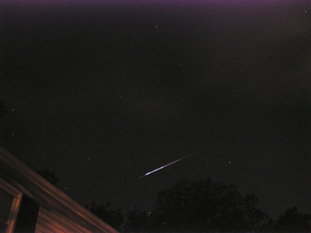 2013 Perseid Meteor Over New Jersey