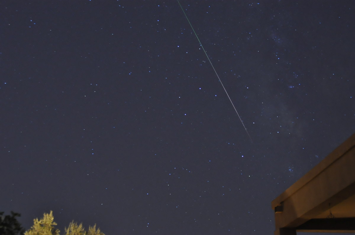 2013 Perseid Meteor Over Phoenix, AZ