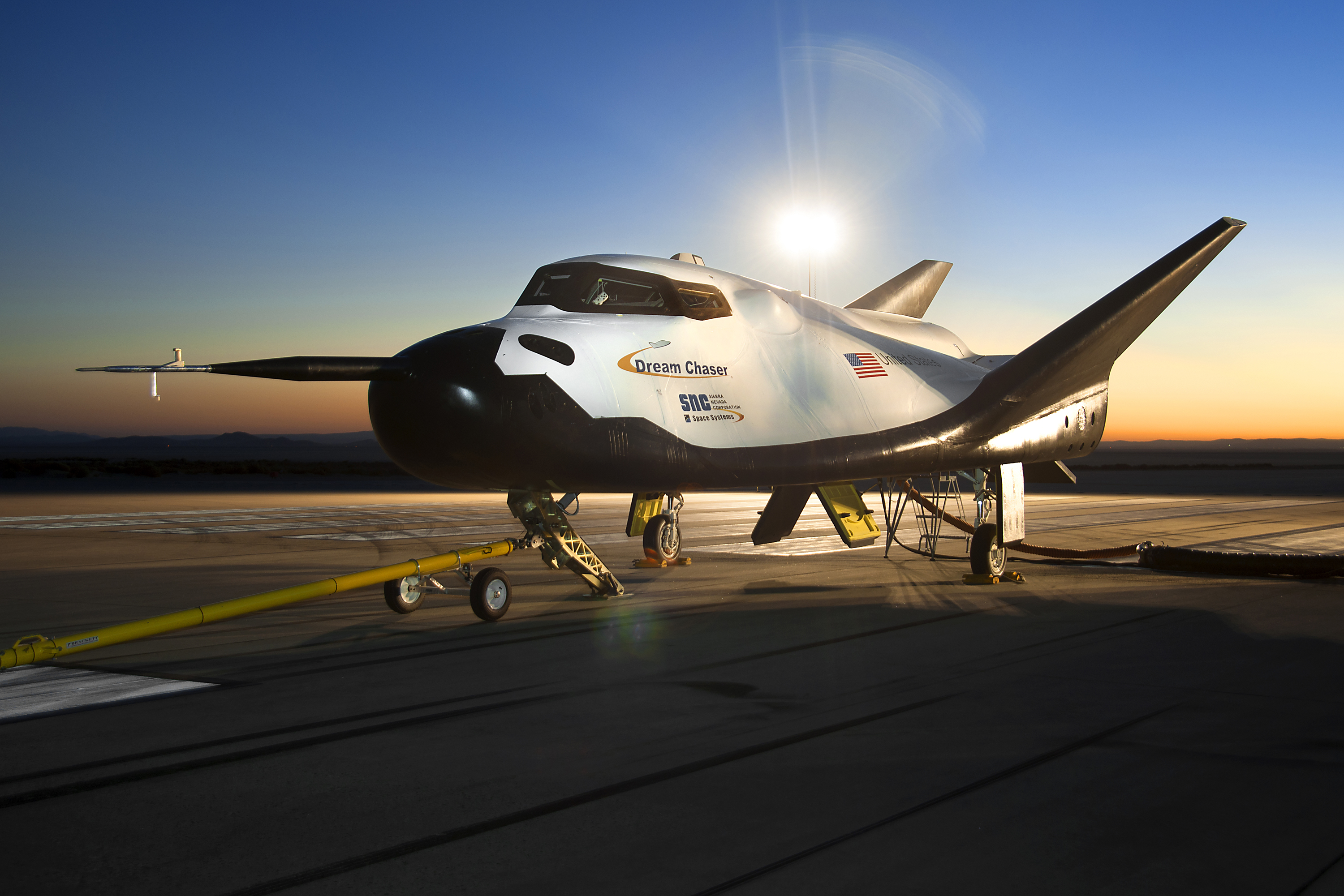 Dream Chaser Rolls Through Ground Tests
