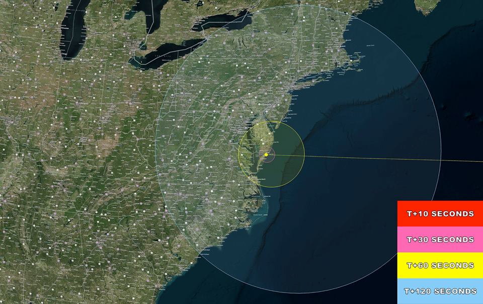Visibility Map for LADEE Launch