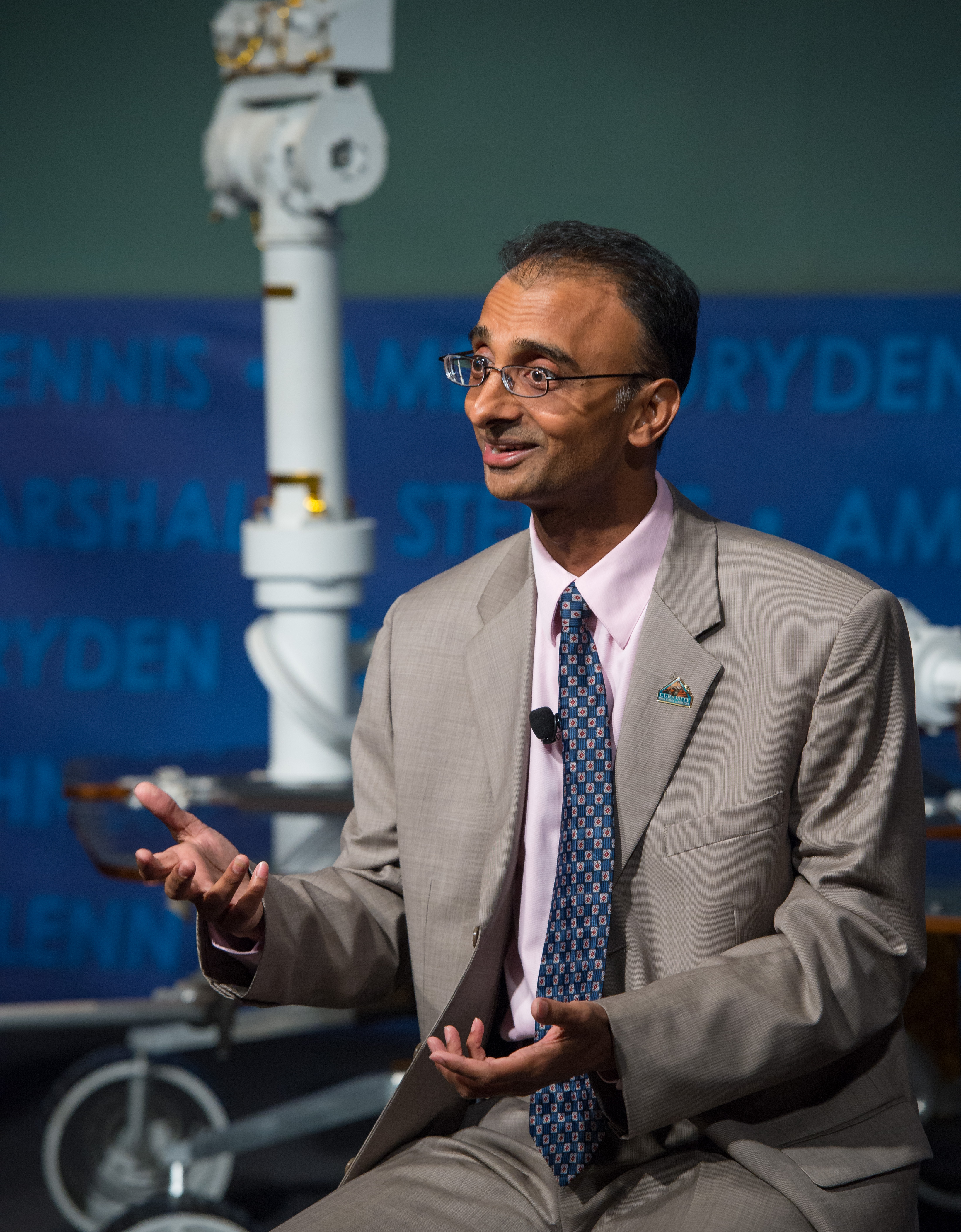 Prasun Desai Speaks at Curiosity First Anniversary Event