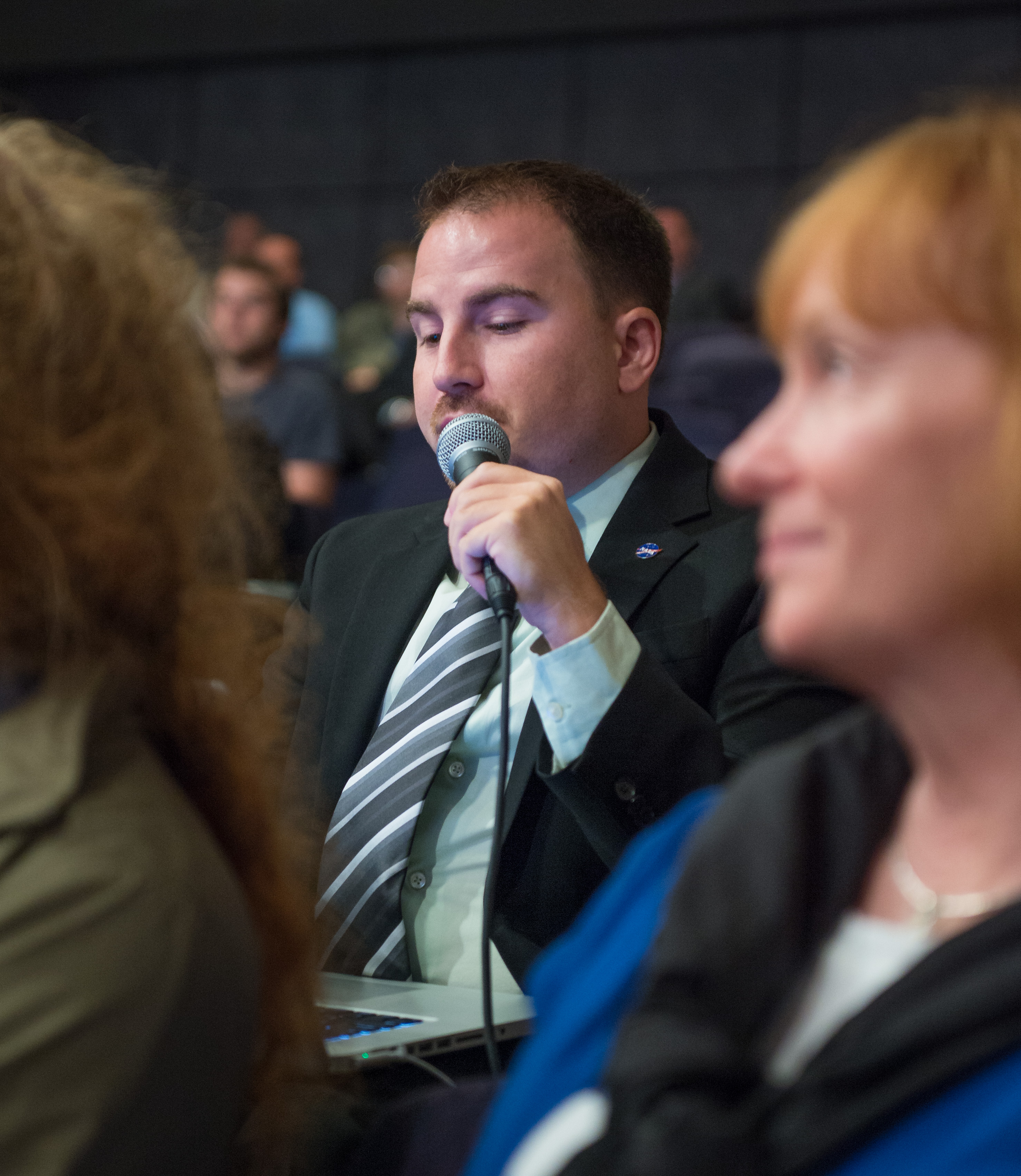 Townsend Asks Twitter Question at Curiosity First Anniversary