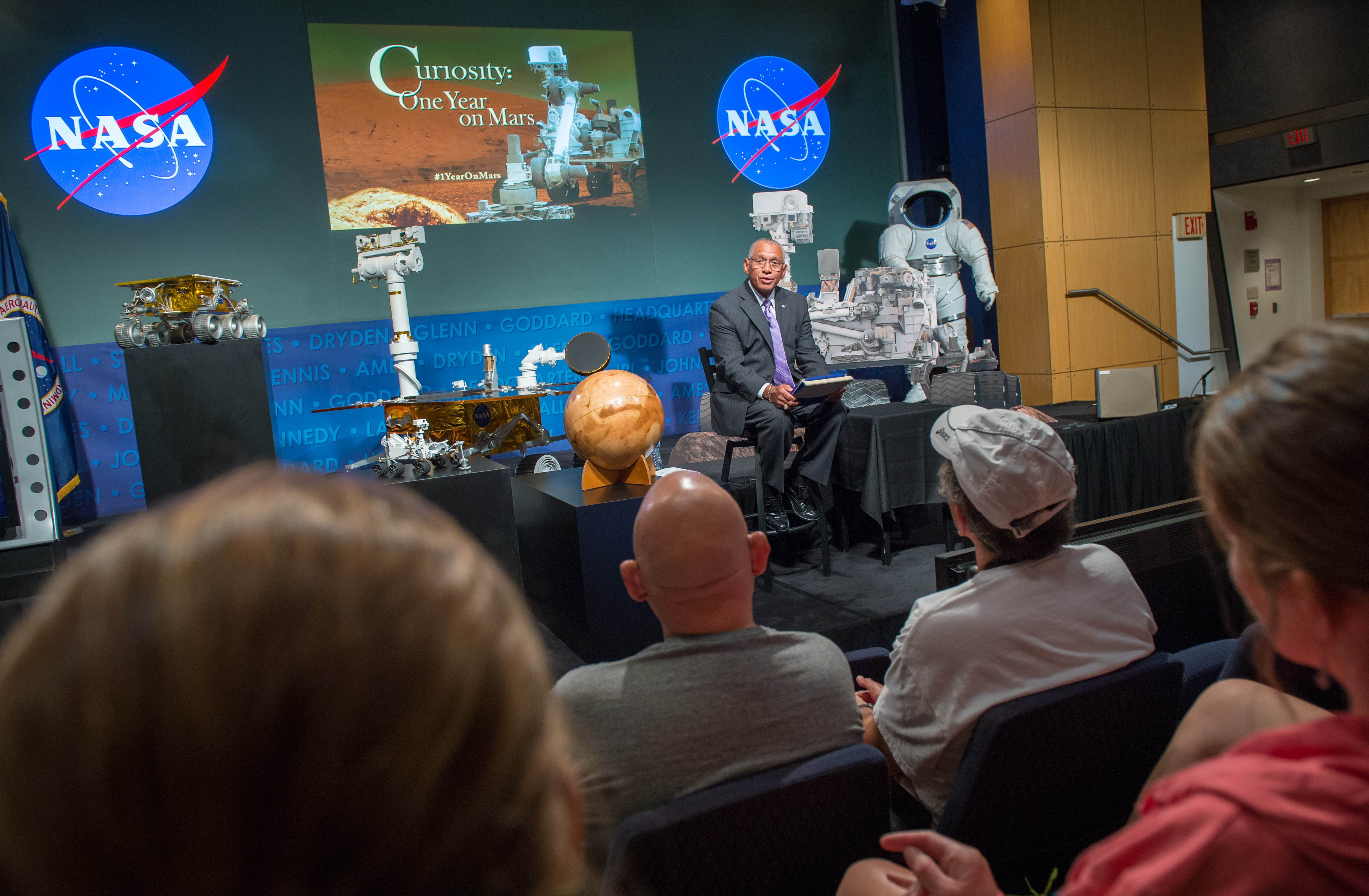Bolden at Curiosity First Anniversary Event