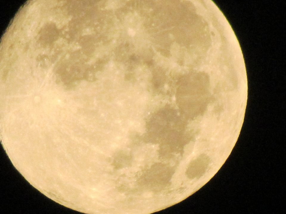 August 2013 Full Moon Seen Over Nashville, TN