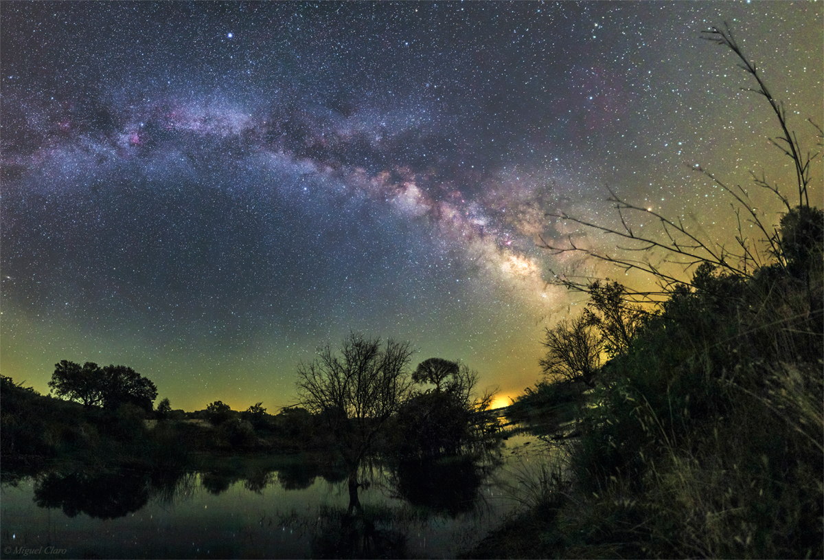 Milky Way Over the Alqueva Dark Sky Reserve, Portugal