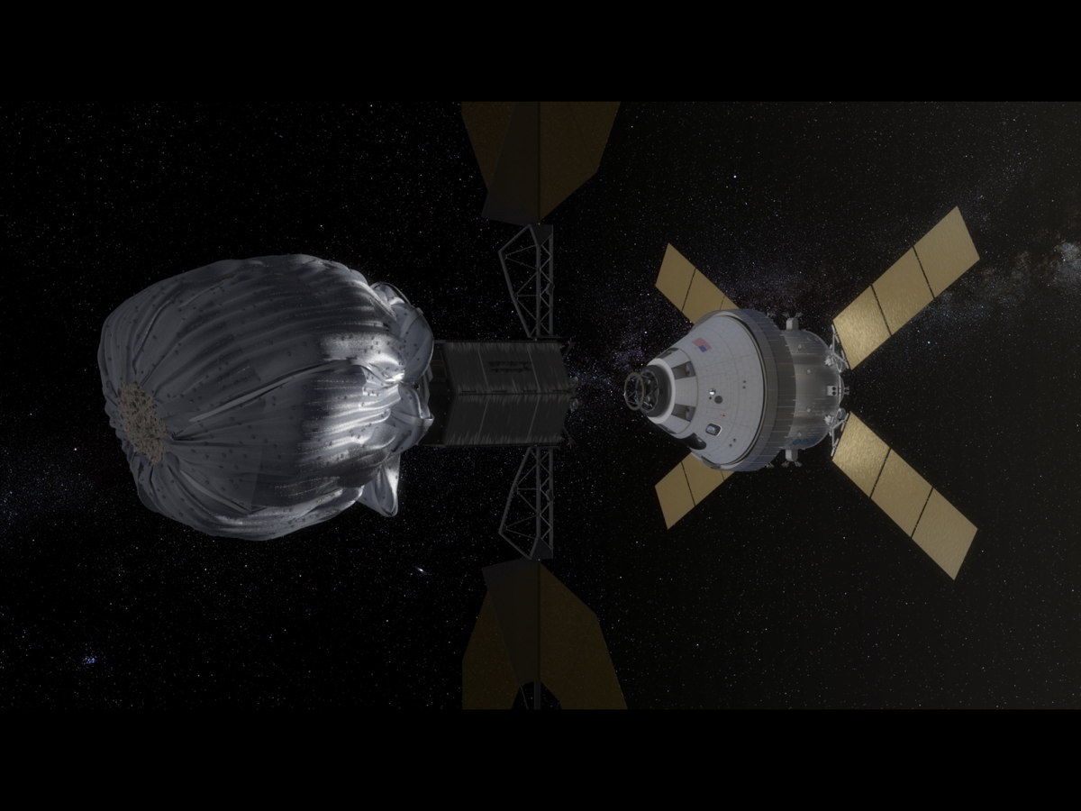 Orion Docking Approach