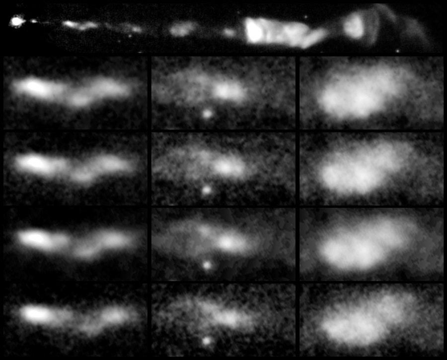 'Space Slinky' Erupts from Giant Black Hole (Video)