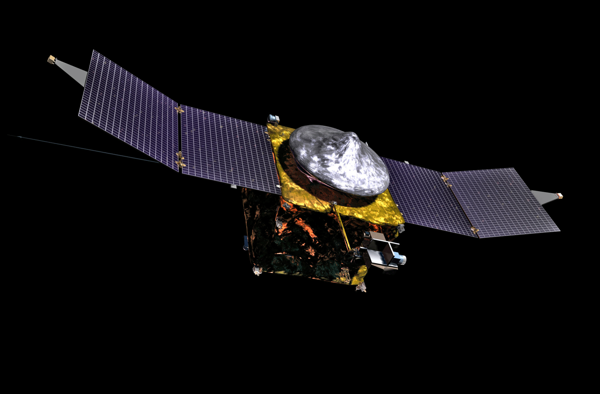 MAVEN Spacecraft Illustration