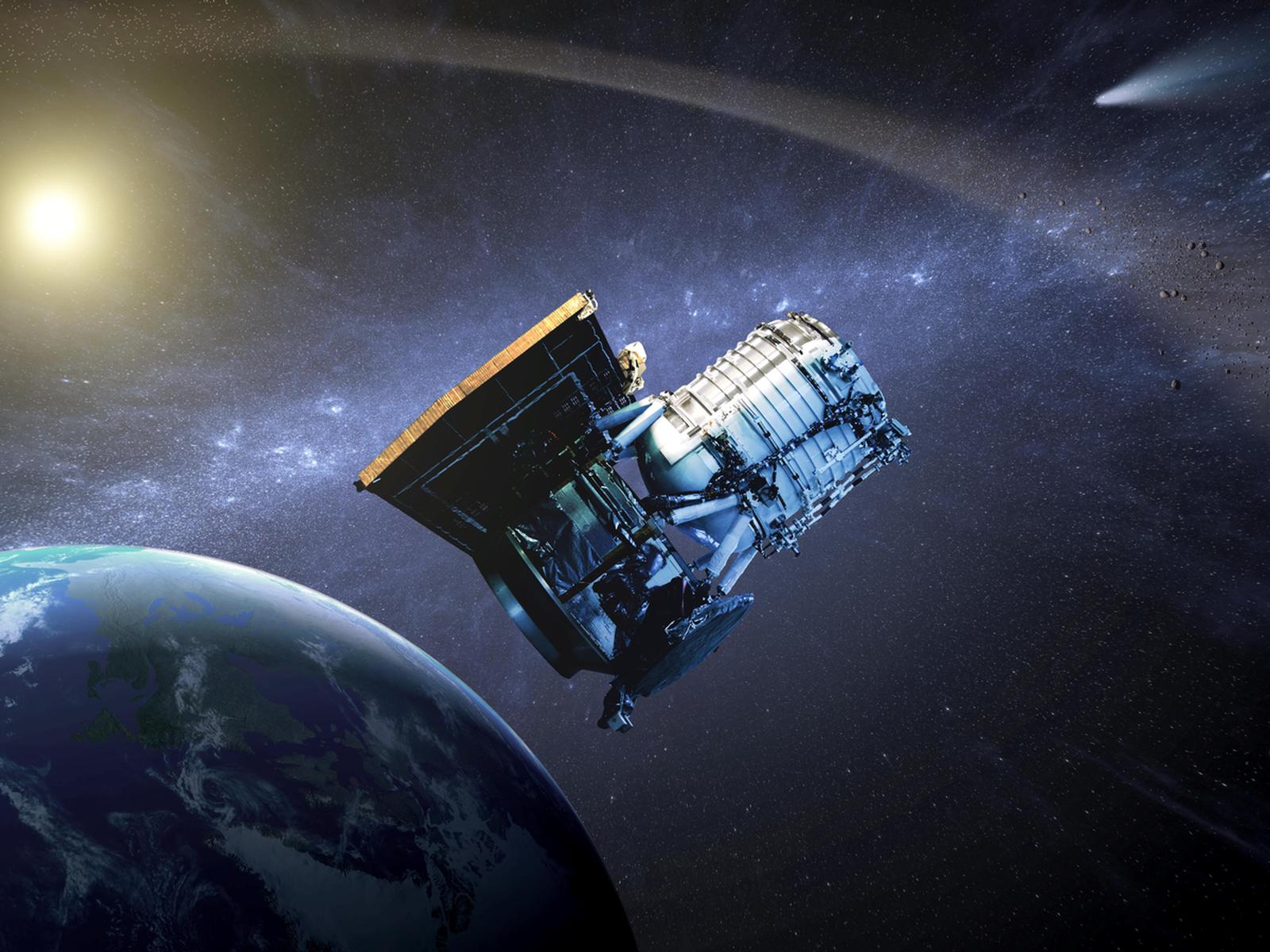 NEOWISE artist concept space wallpaper