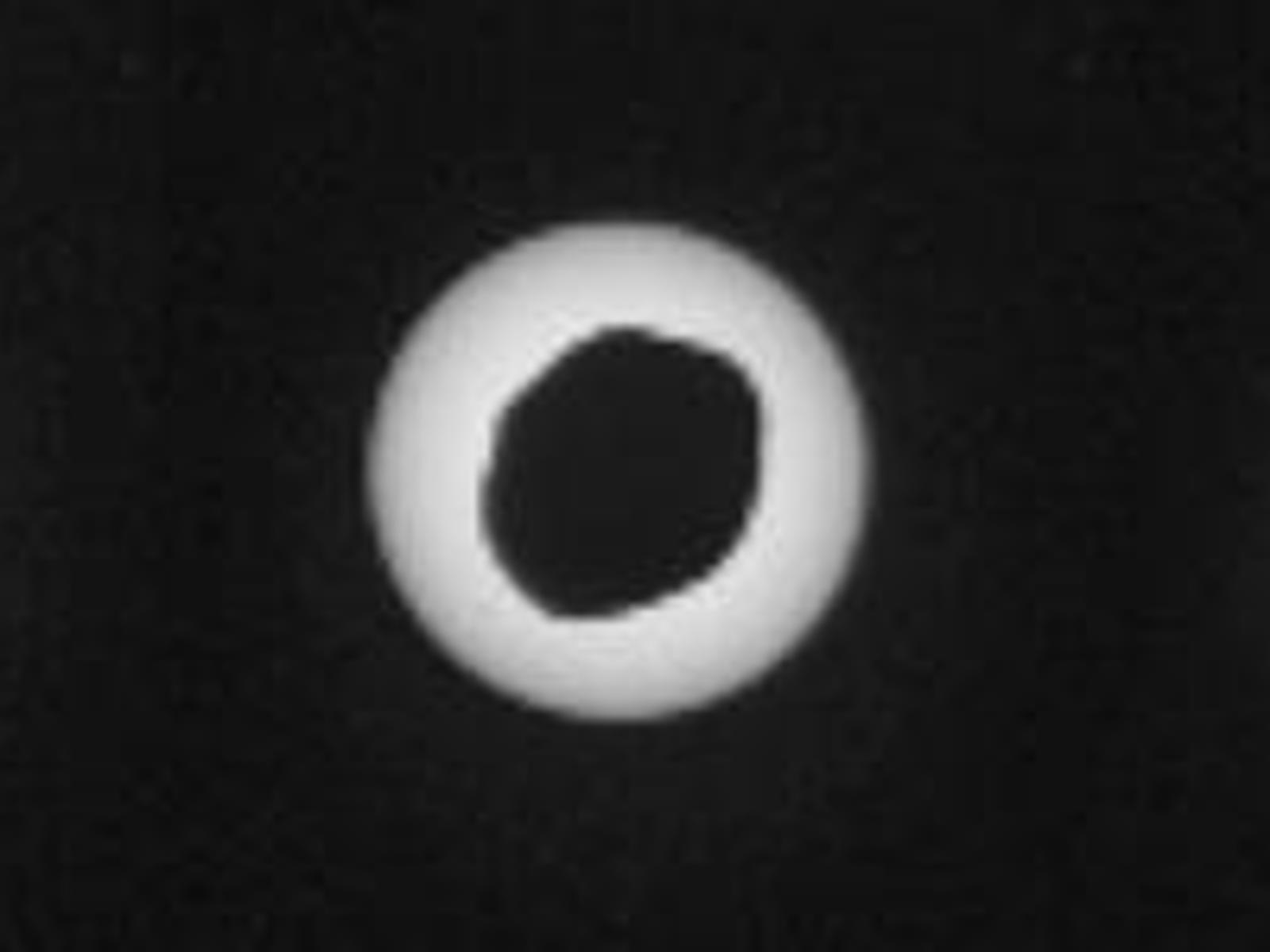 Curiosity Captures Annular Eclipse of Sun by Phobos
