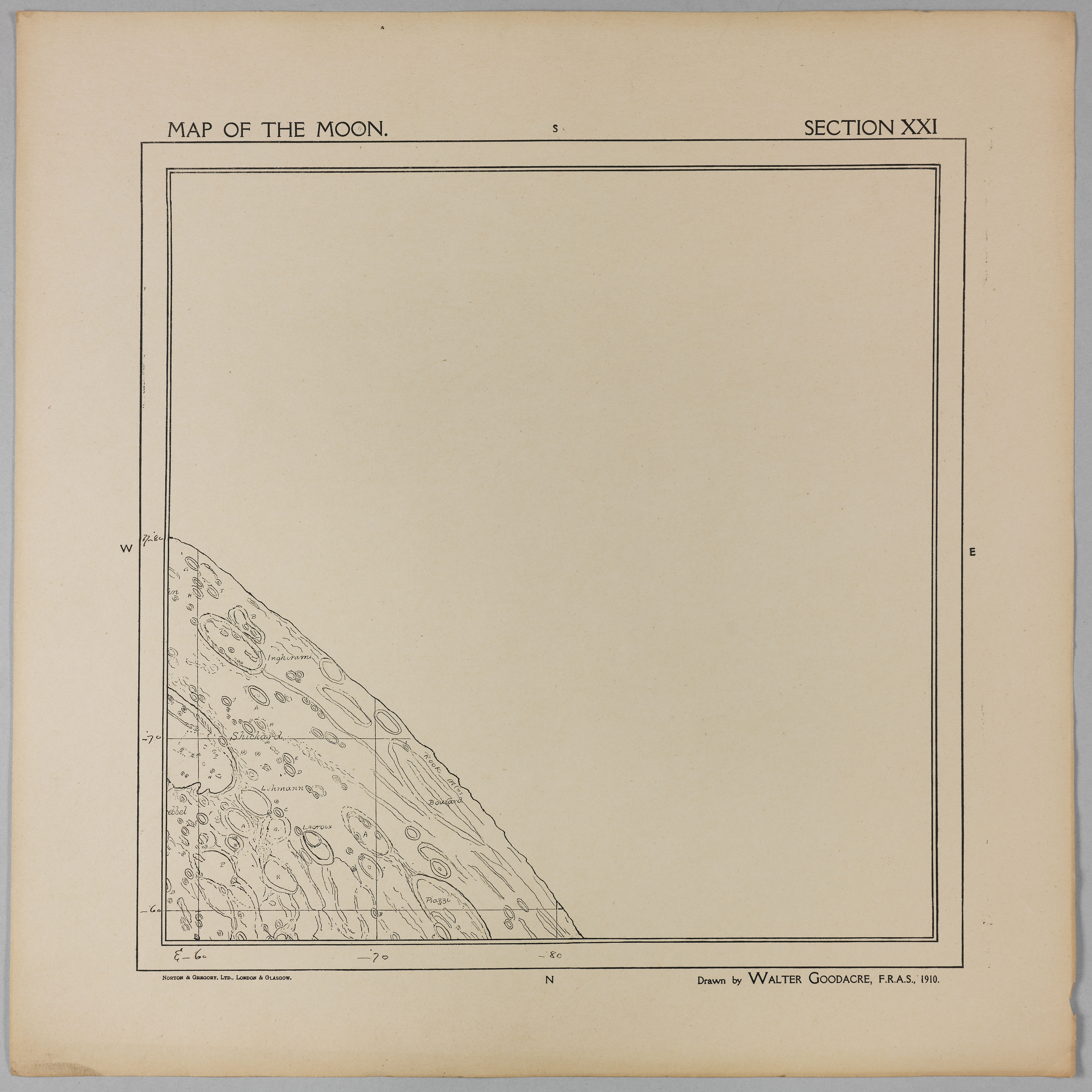 Goodacre’s 1910 Map of the Moon: Section 21