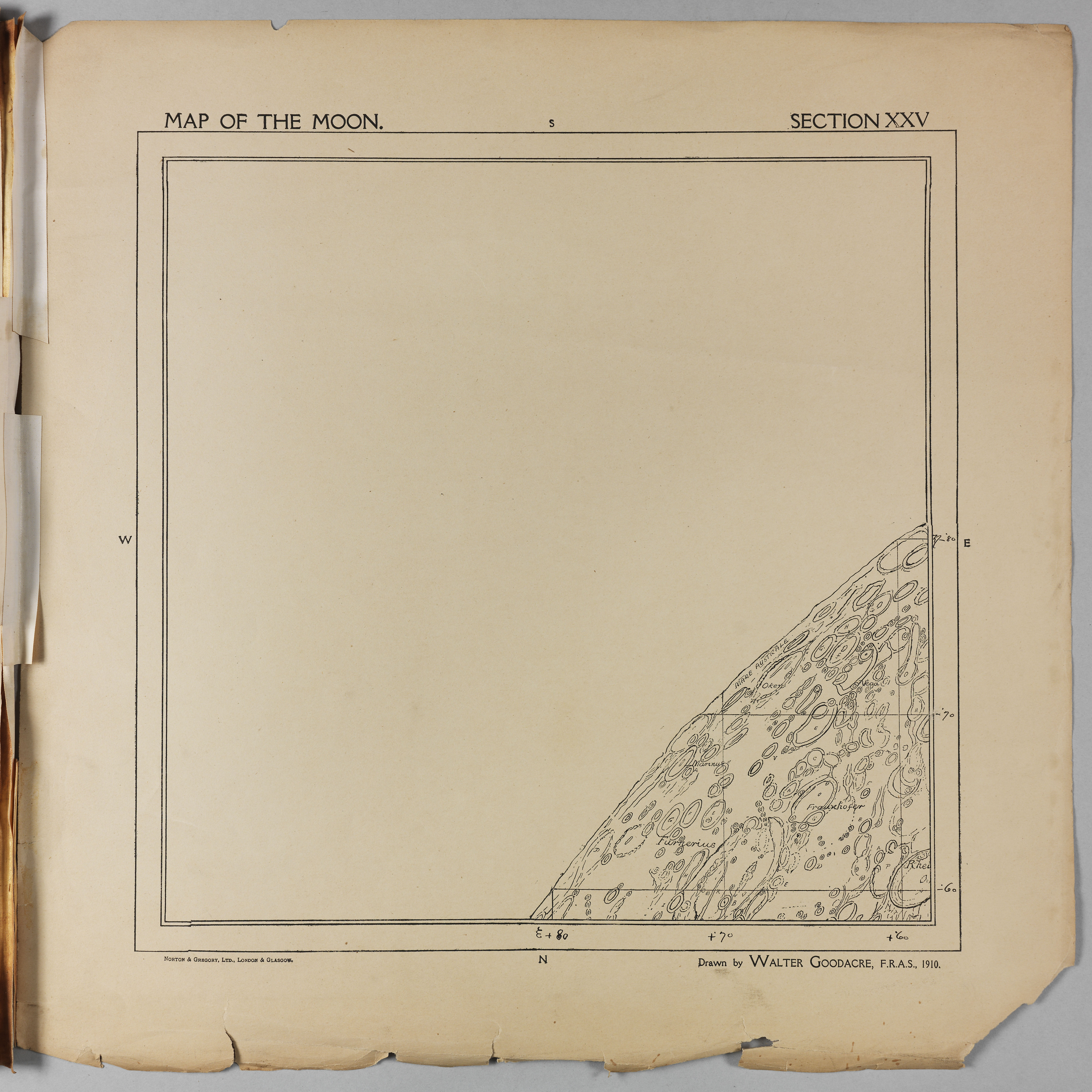 Goodacre’s 1910 Map of the Moon: Section 25