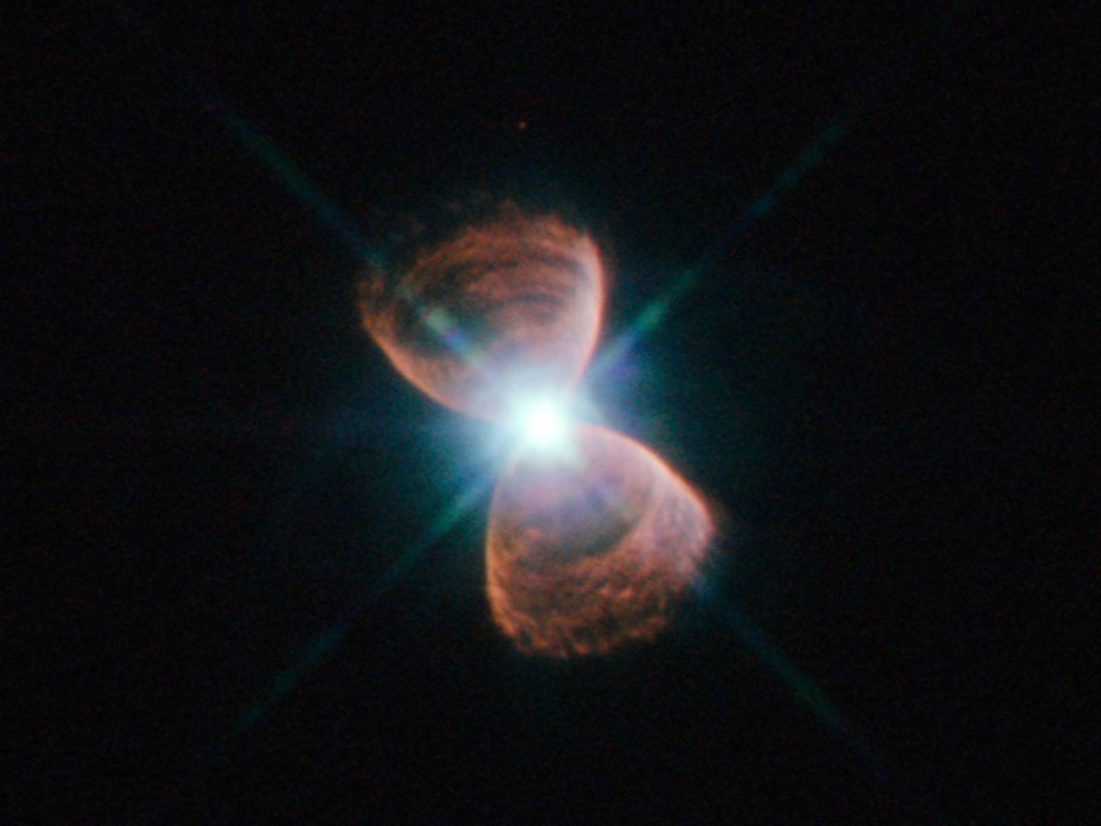 Hubble 12 Bipolar Planetary Nebula space wallpaper