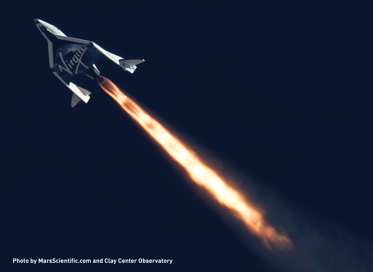 Virgin Galactic's 2nd Rocket-Powered SpaceShipTwo Flight