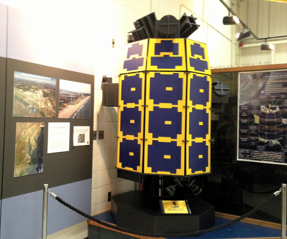 Full-Size Model of NASA's Lunar Atmosphere and Dust Environment Explorer