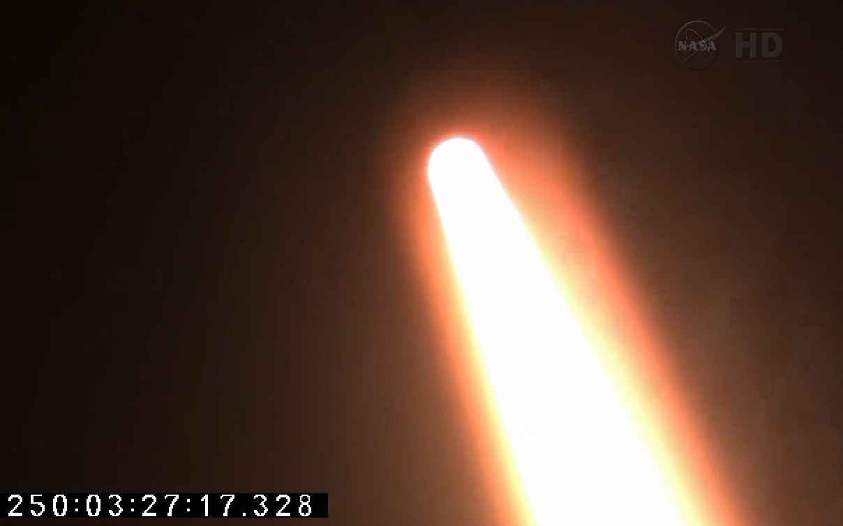 NASA's LADEE Moon Mission Rises into the Sky