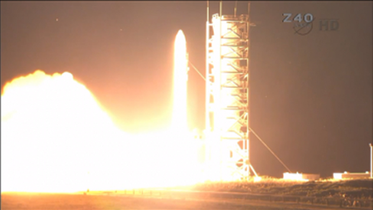 LADEE Launches Into Space!
