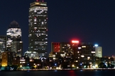 Skywatcher Sean Sullivan captured this view of NASA's LADEE moon probe launch over the Charles River in Cambridge, Mass., on Sept. 6, 2013. LADEE launched from Wallops Island, Va., and was visible from much of the U.S. East Coast.