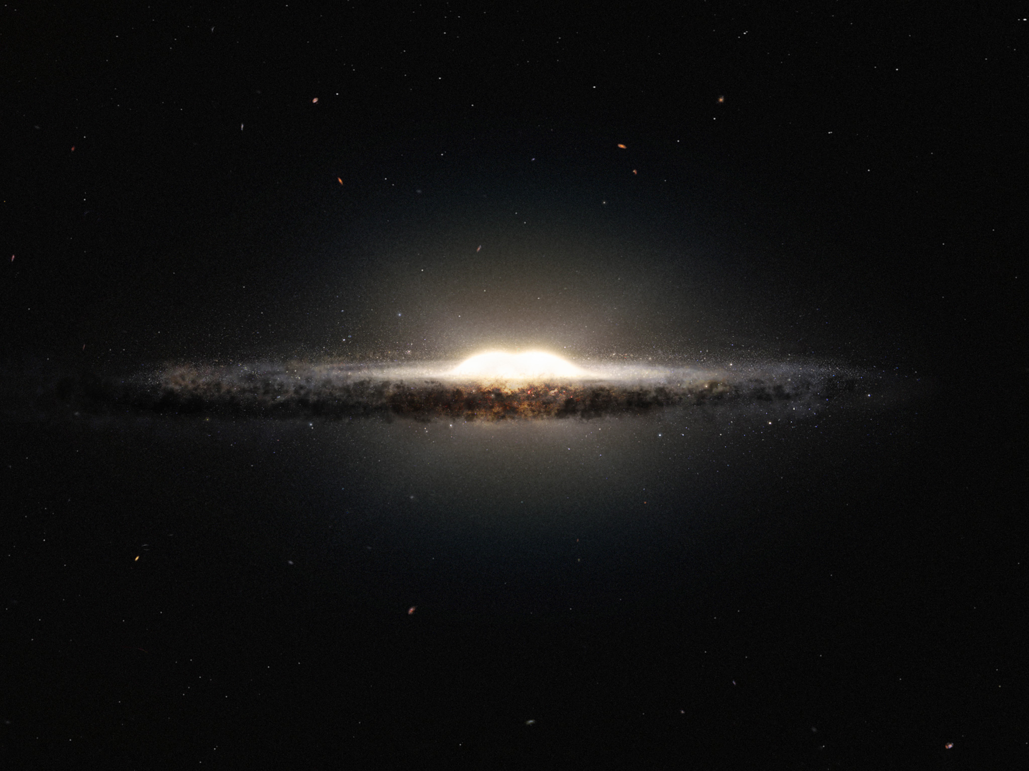 3D Map of Milky Way Galaxy Reveals Peanut-Shaped Core