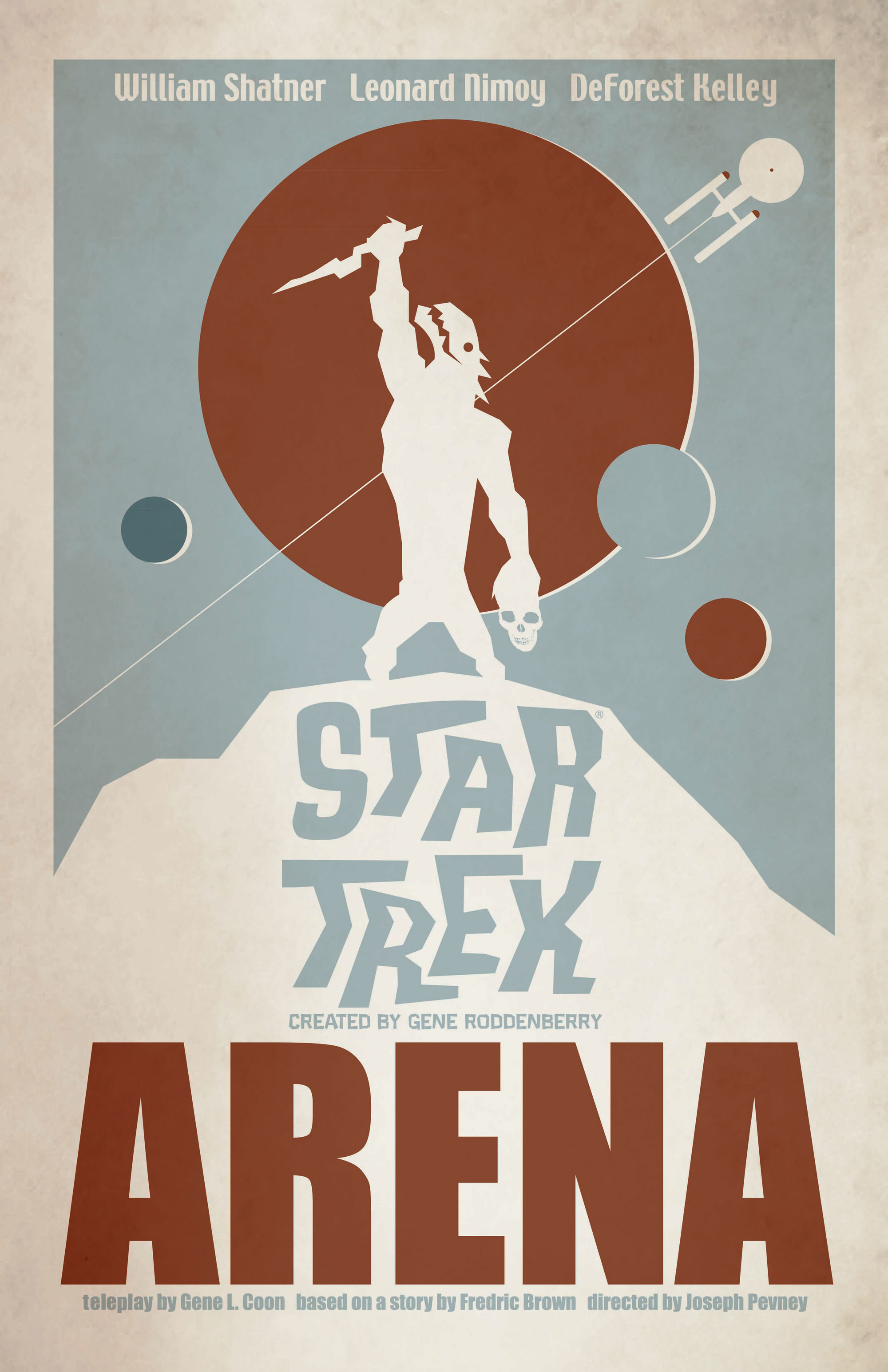 ‘Arena’ from ‘Star Trek: The Art of Juan Ortiz’
