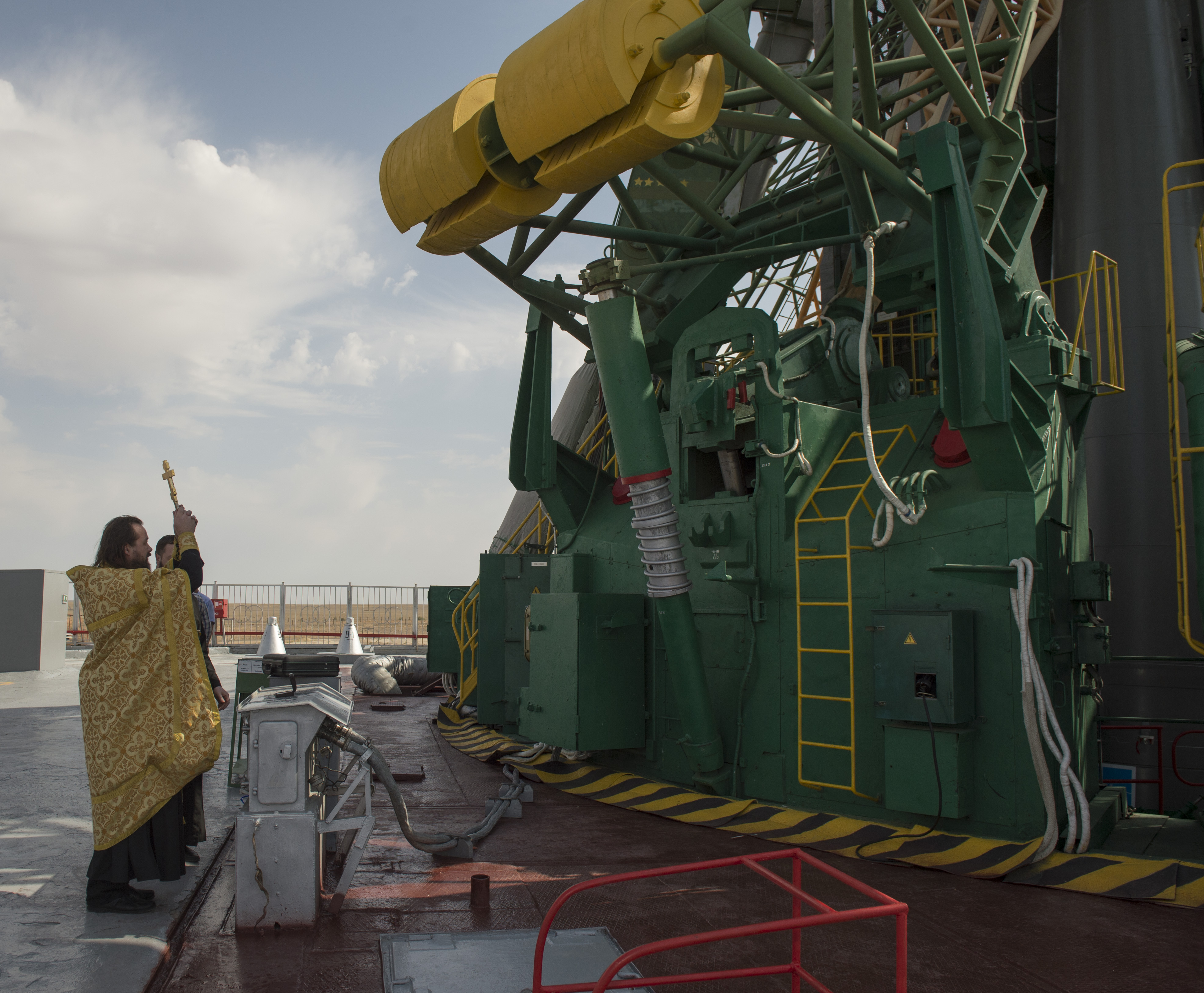 Expedition 37: Soyuz Rocket Receives Blessing