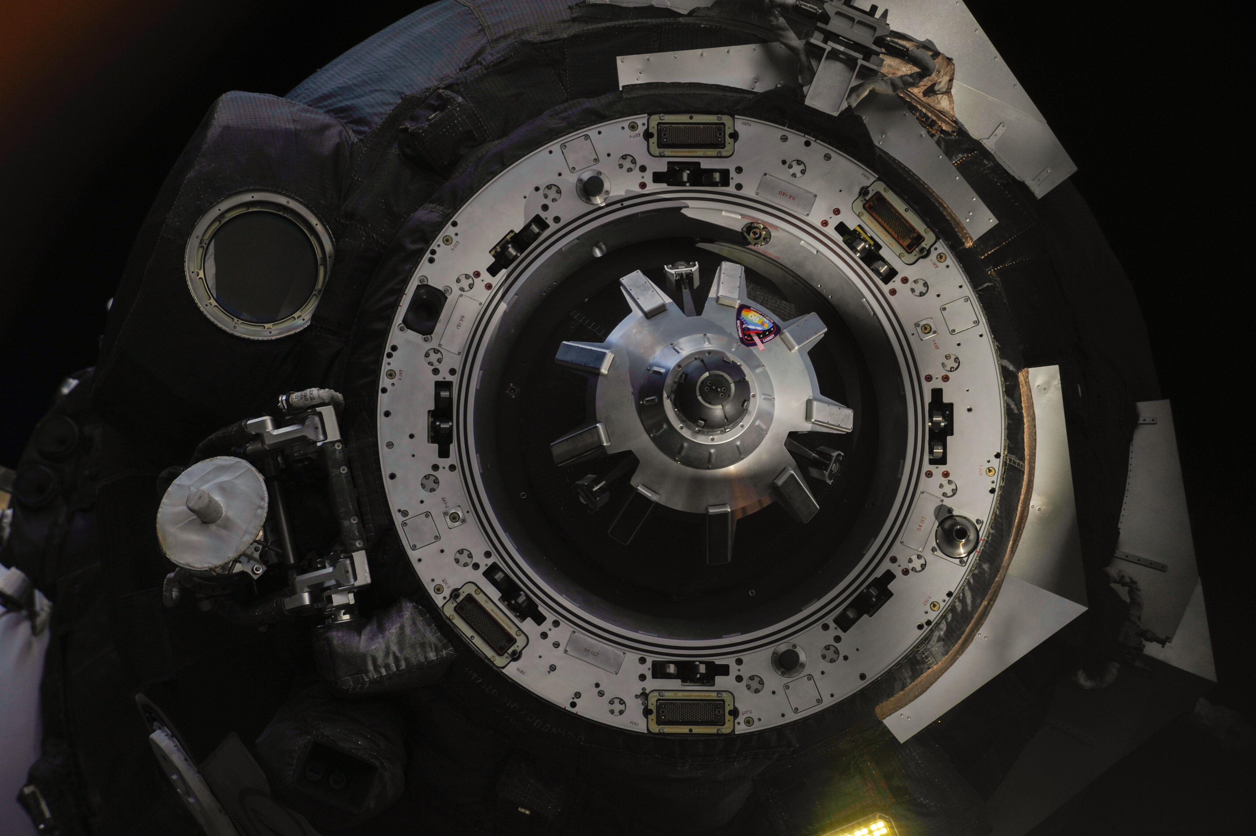 Soyuz Up Close During ISS Departure with Expedition 35/36 Crew