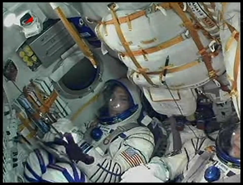 Mike Hopkins in Soyuz