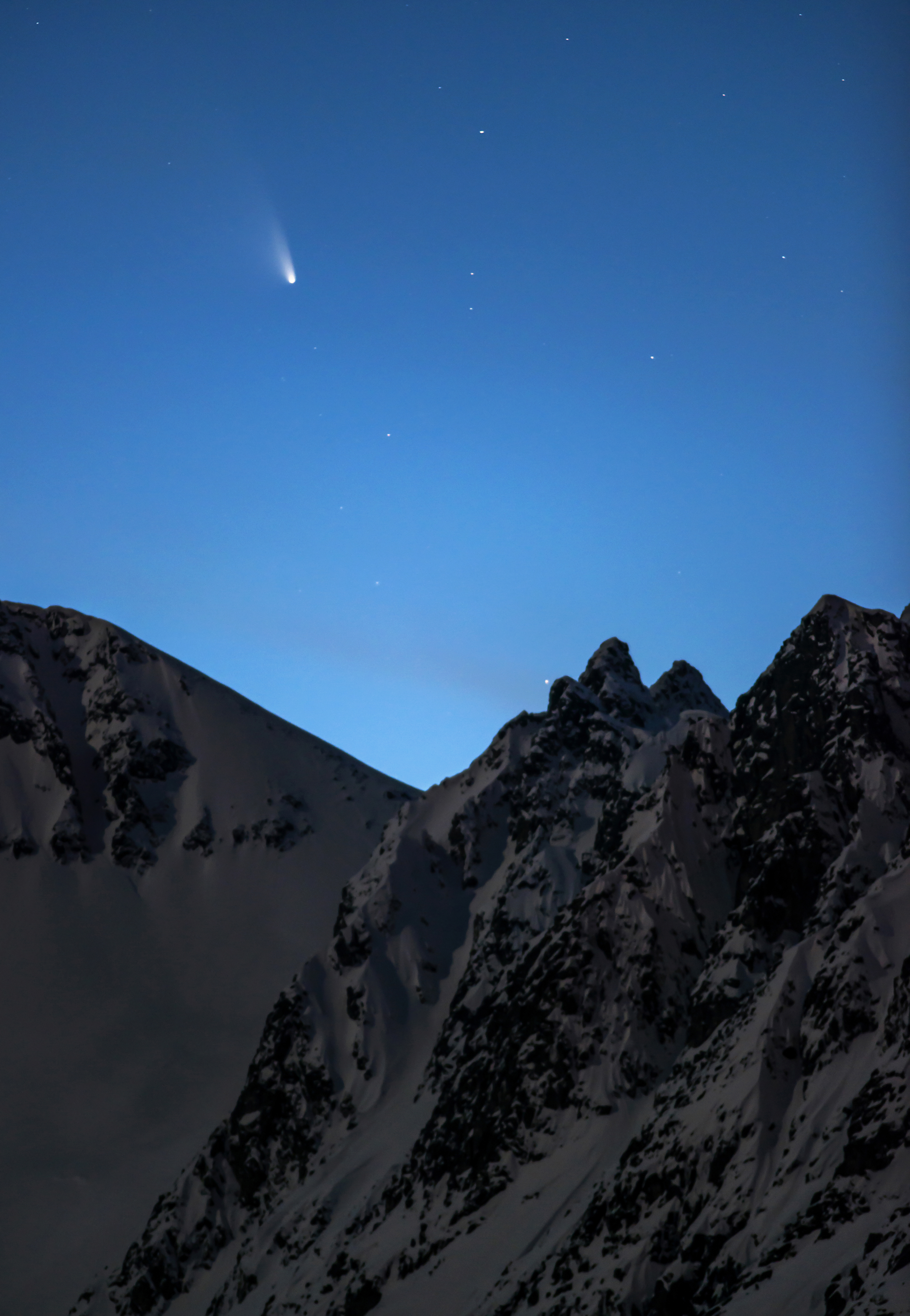 Earth And Space: Icy Visitor