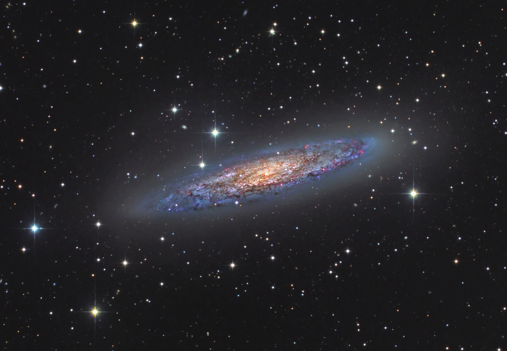 Deep Space: Floating Metropolis – NGC 253