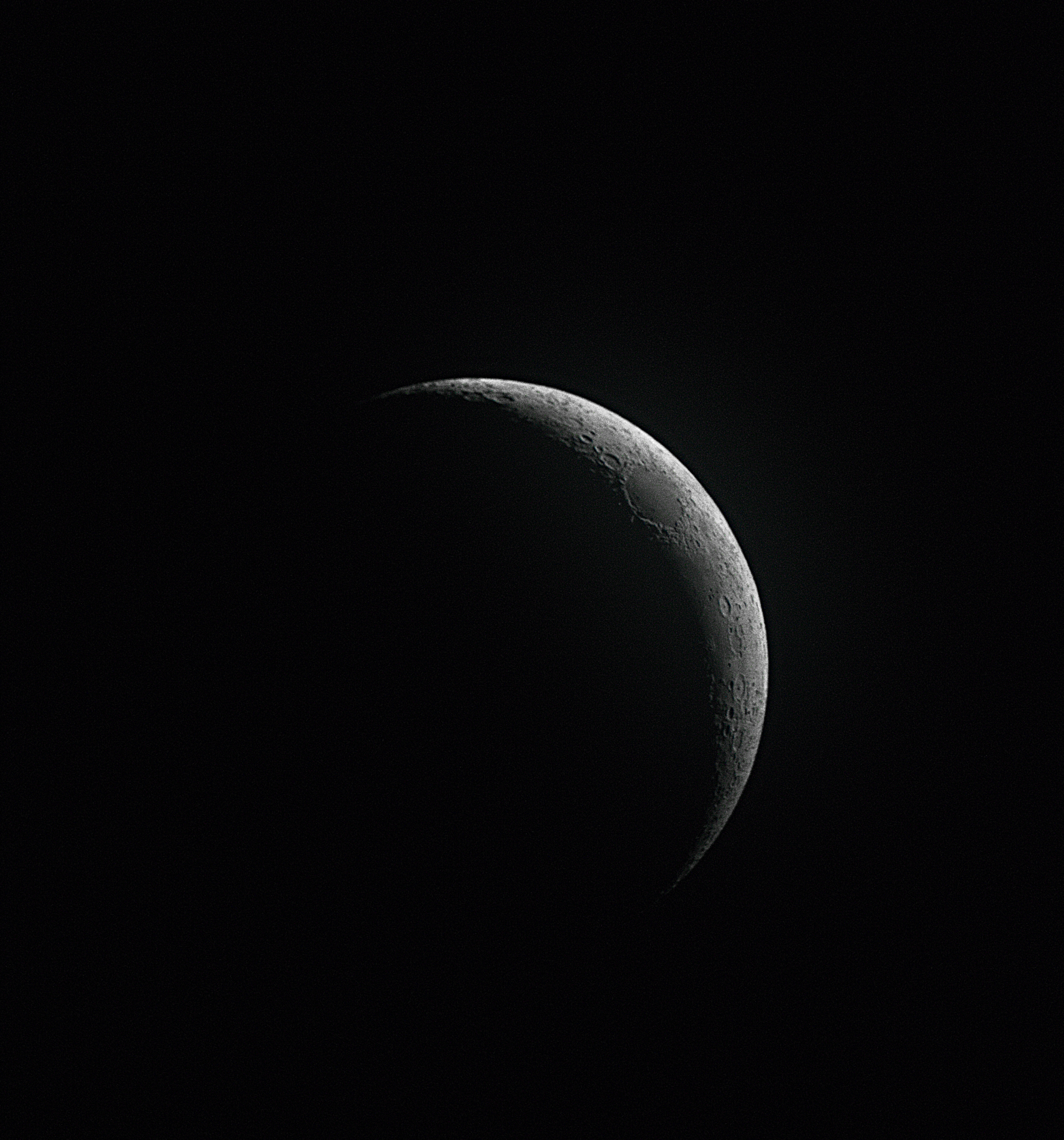 Young Astronomy Photographer: The Waxing Crescent Moon