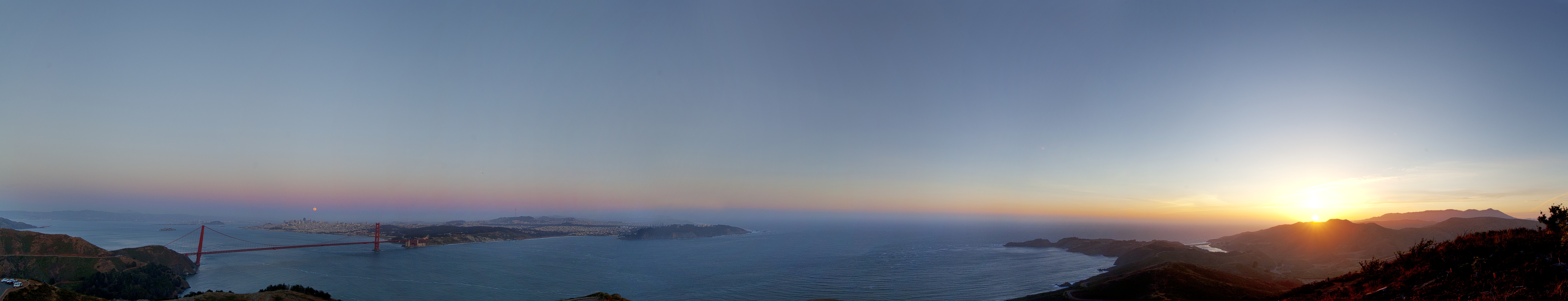 Young Astronomy Photographer: Goodbye Sun, Hello Moon