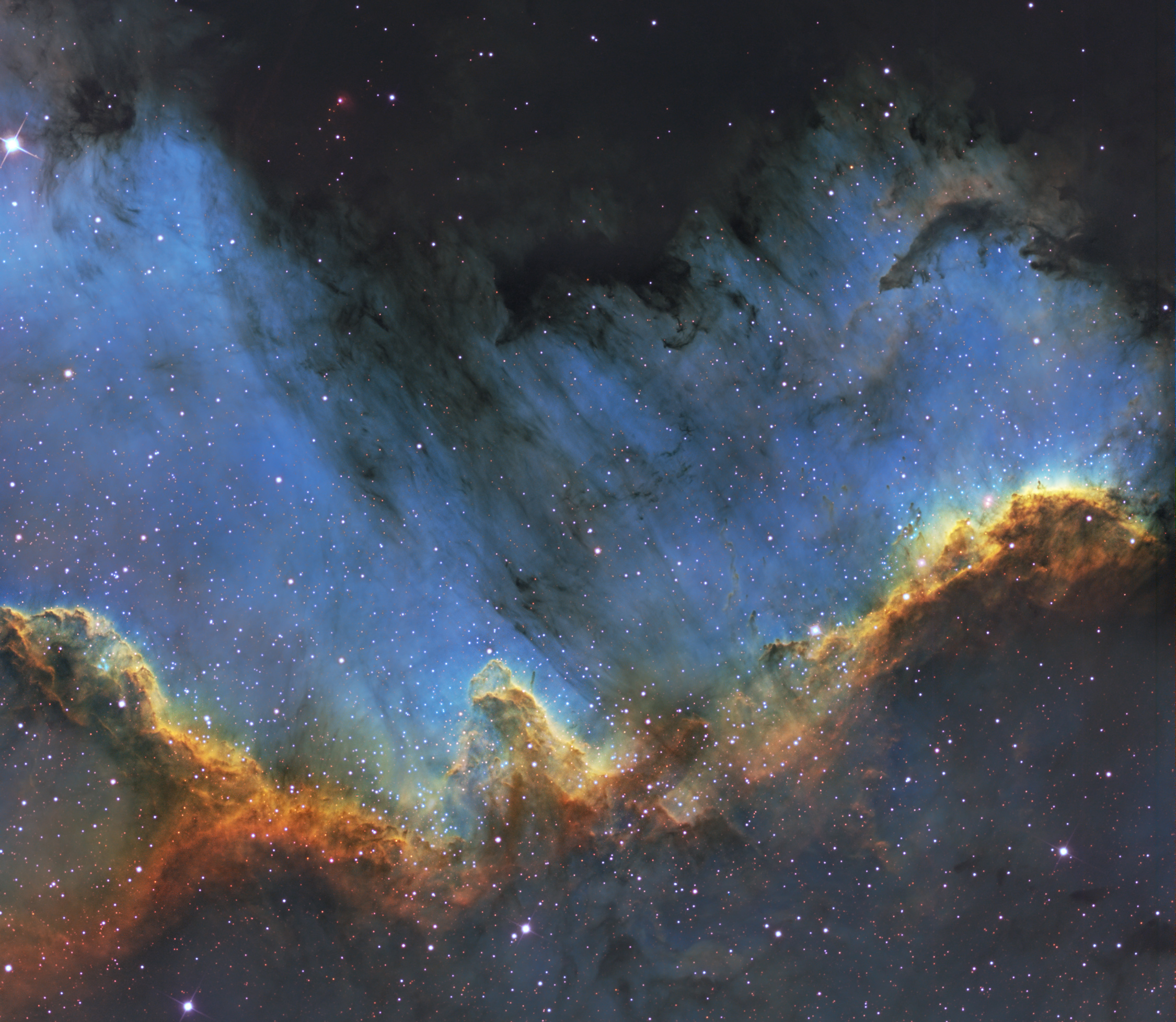 Stunning Photo of Cosmic 'Cygnus Wall' Captured by Amateur Astronomer