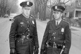 Two Manitowoc police officers patrolling the streets in the early morning found a chunk of space-age history in the form of a fragment from the Soviet Union's Sputnik IV.