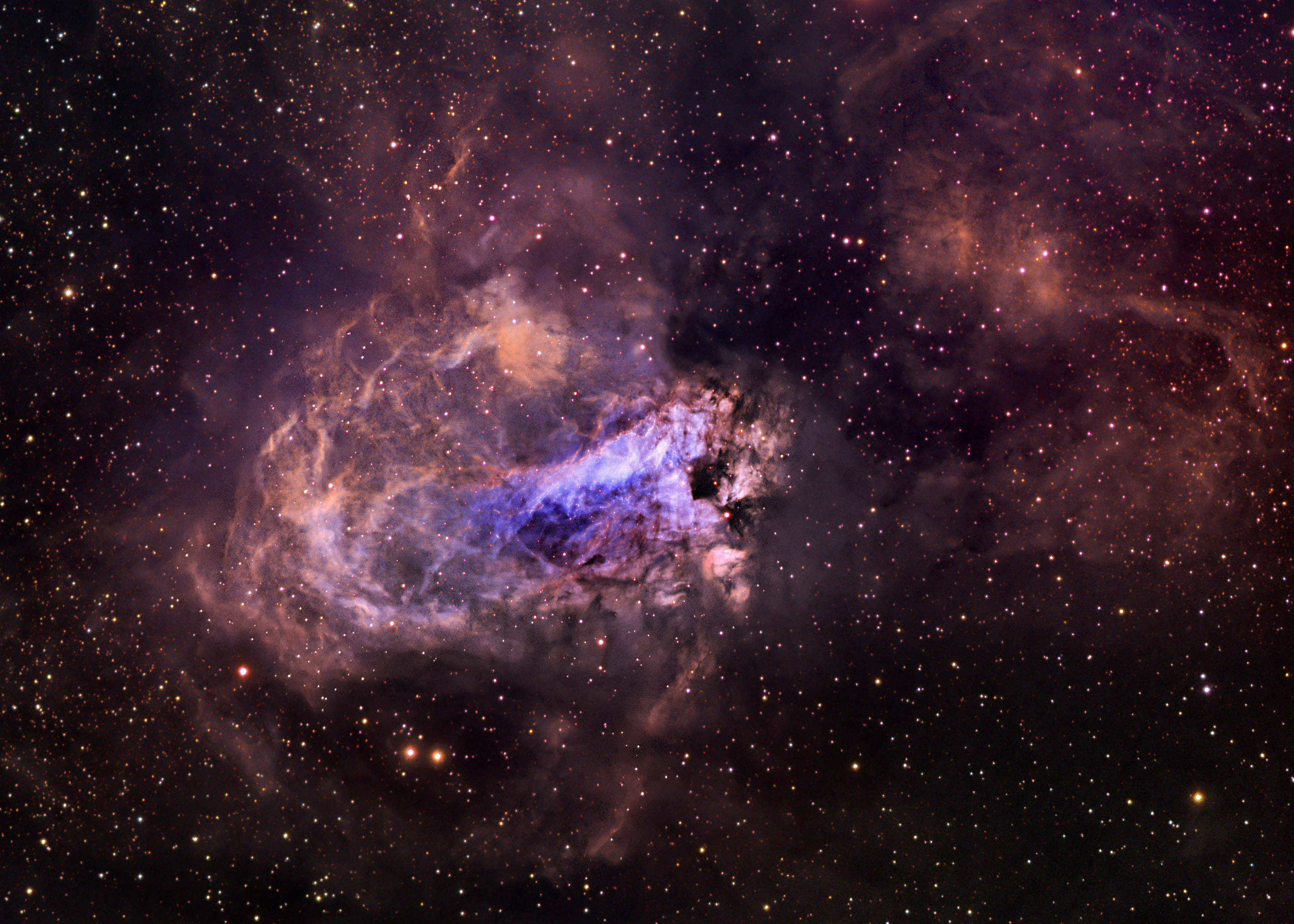 Omega Nebula by Fred Herrmann