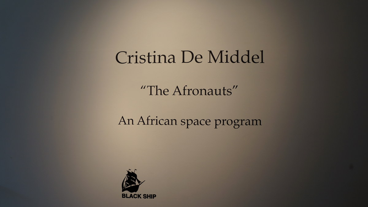 'The Afronauts' Gallery Exhibit Graphic
