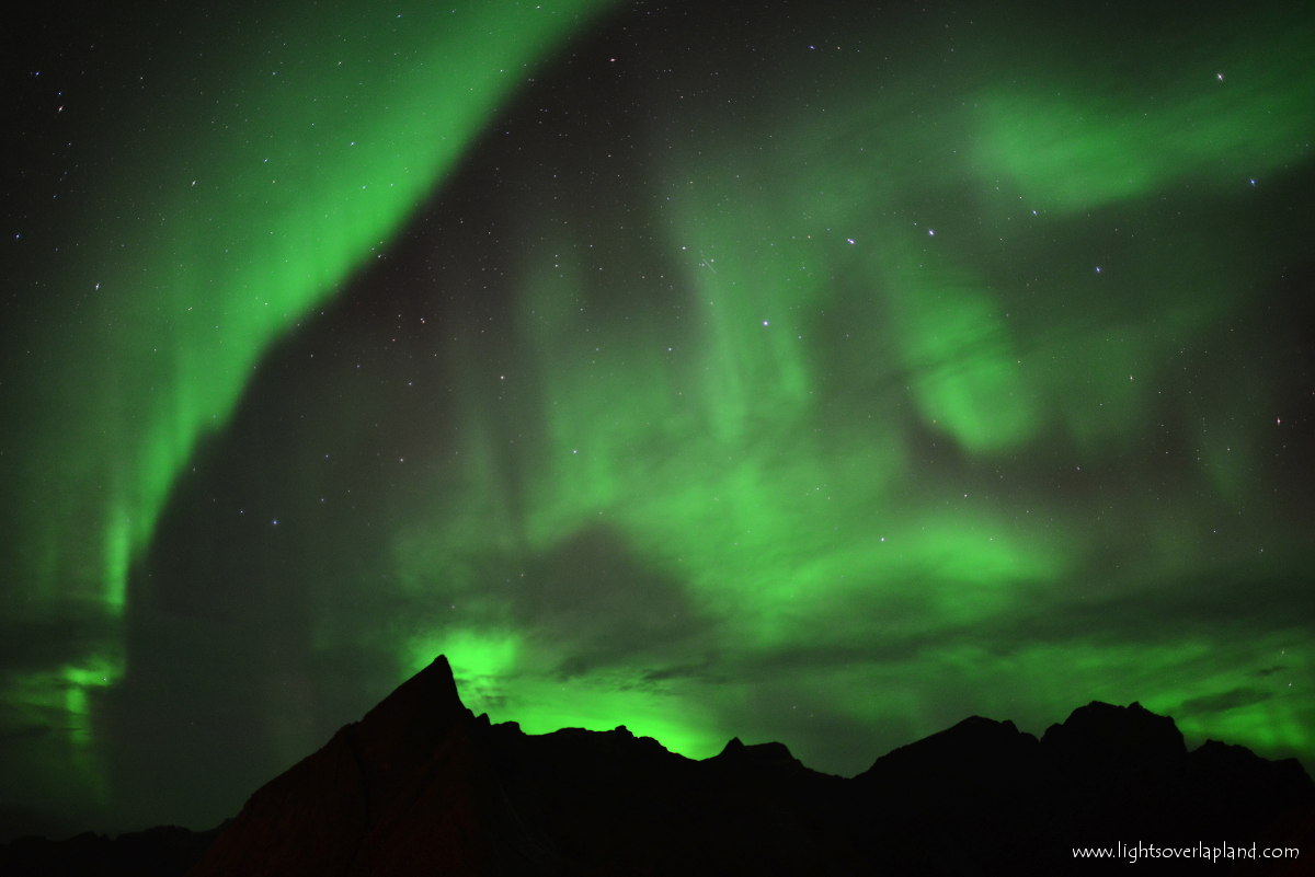 Aurora Over Norway's Lofoten Archipelago #4