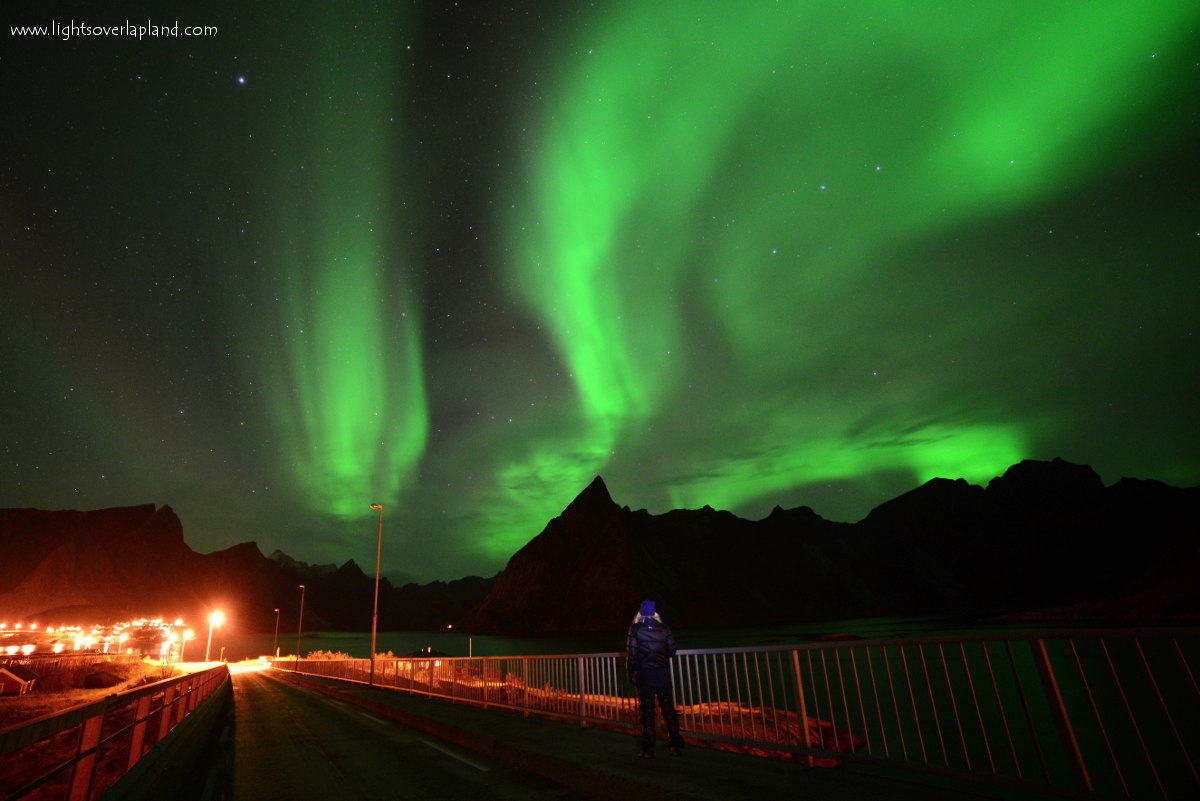 Aurora Over Norway's Lofoten Archipelago #3