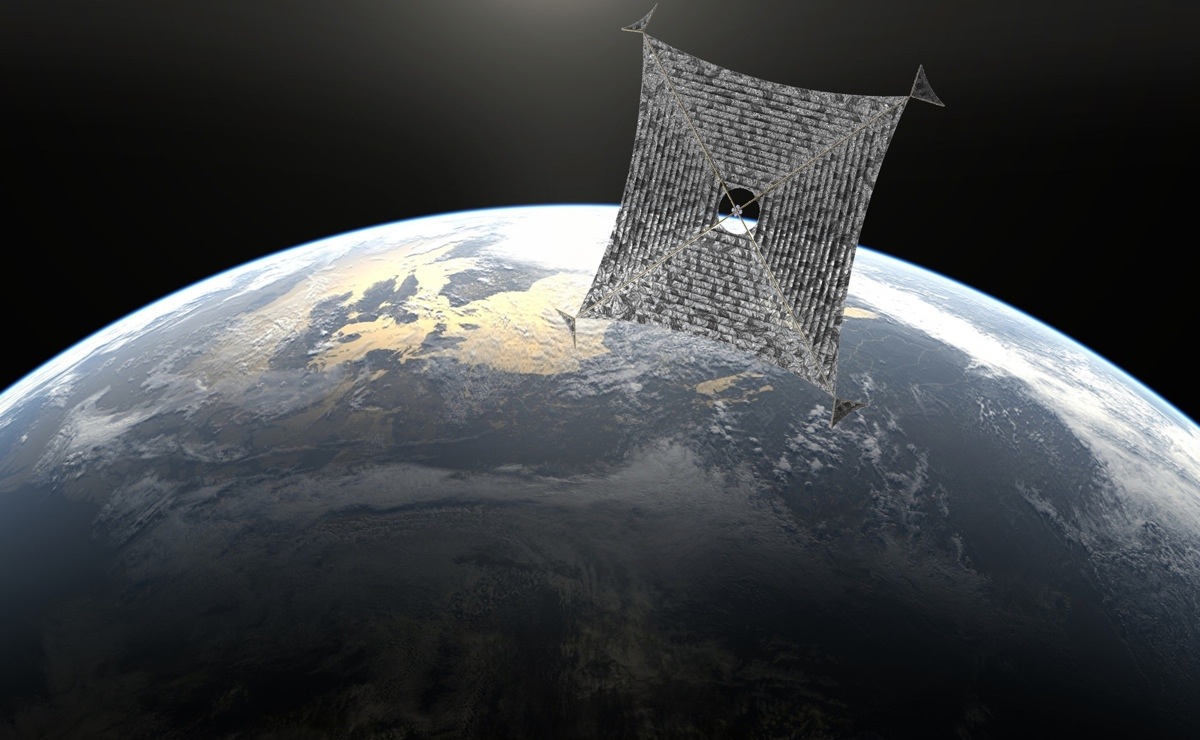 Artist's Conception of Sunjammer Sail