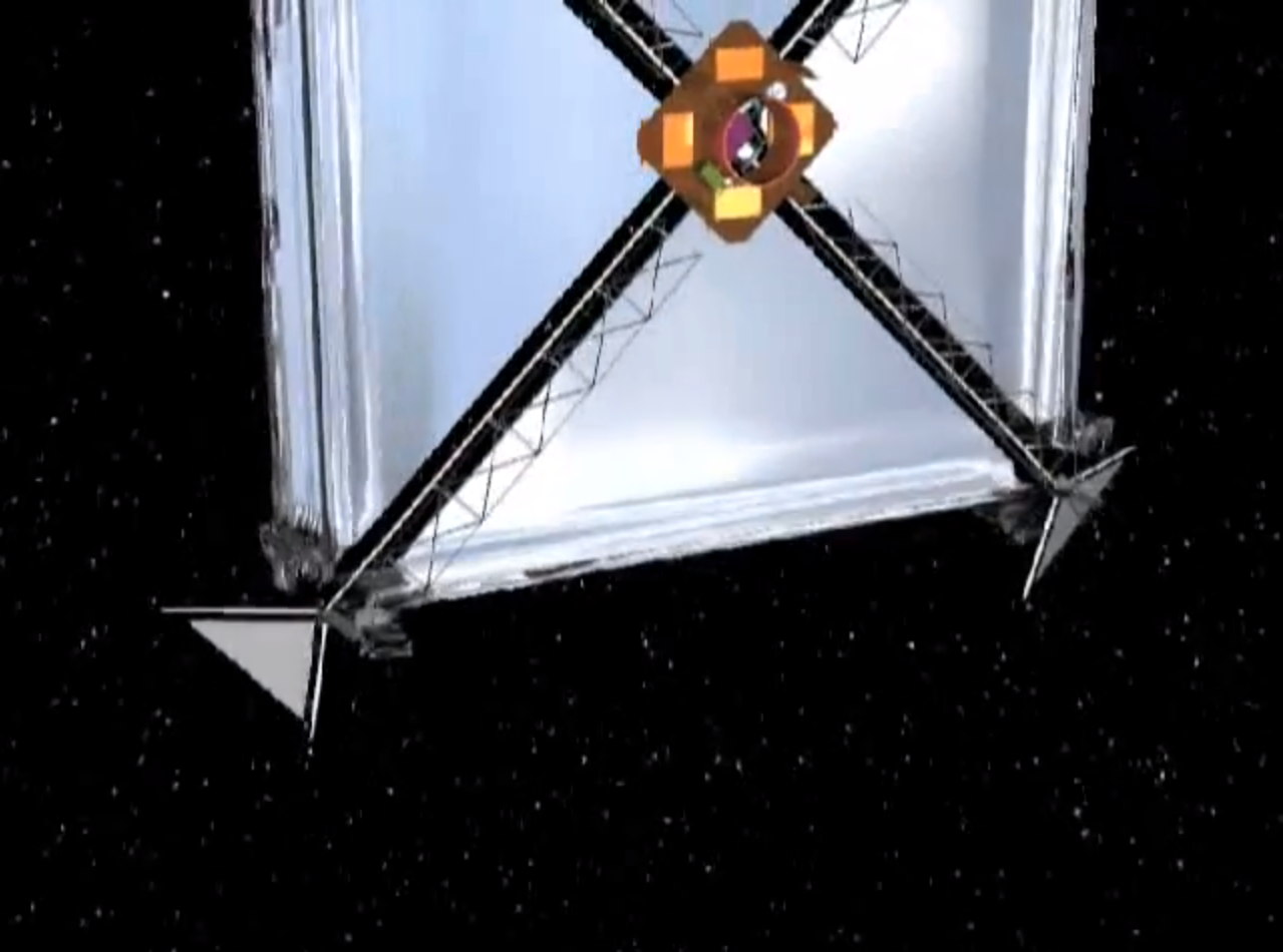 Sunjammer Unfurling Solar Sail