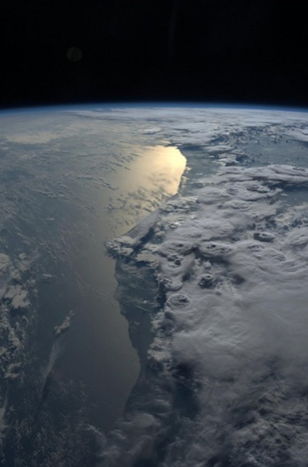 Karen Nyberg: Storms Over Ghana