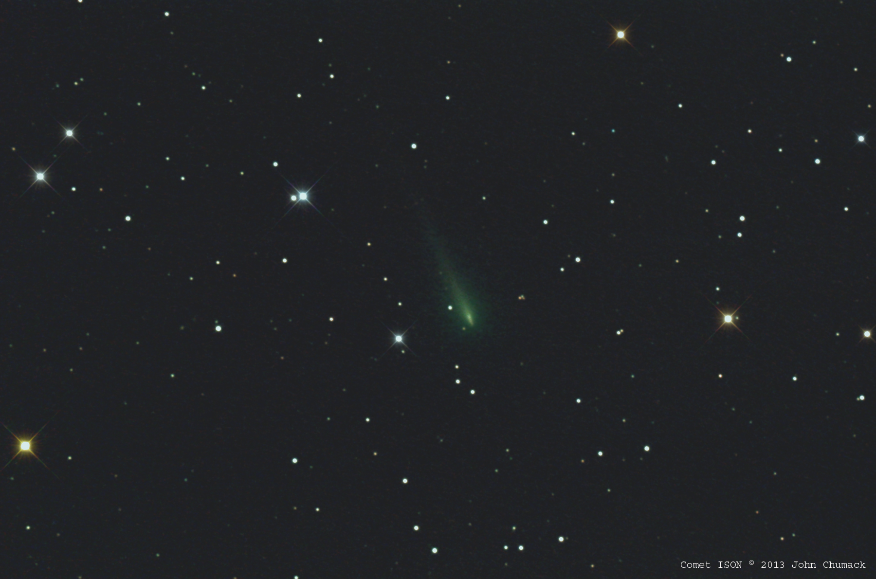 Comet ISON Viewed From John Bryan State Park