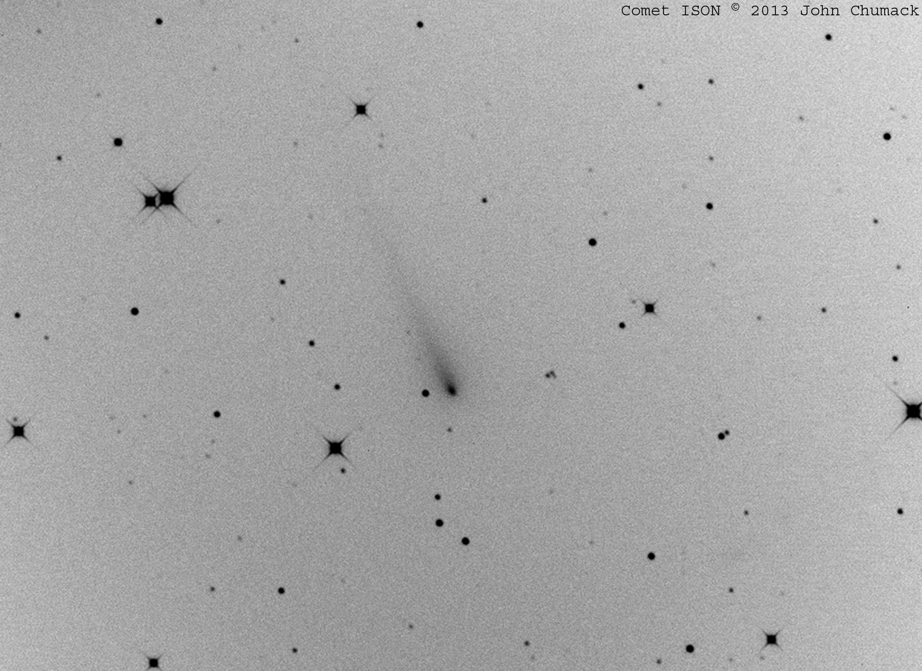 Comet ISON Negative on Oct. 9