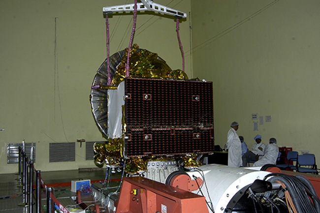 Mars Orbiter Mission Spacecraft Vibration Test Prep