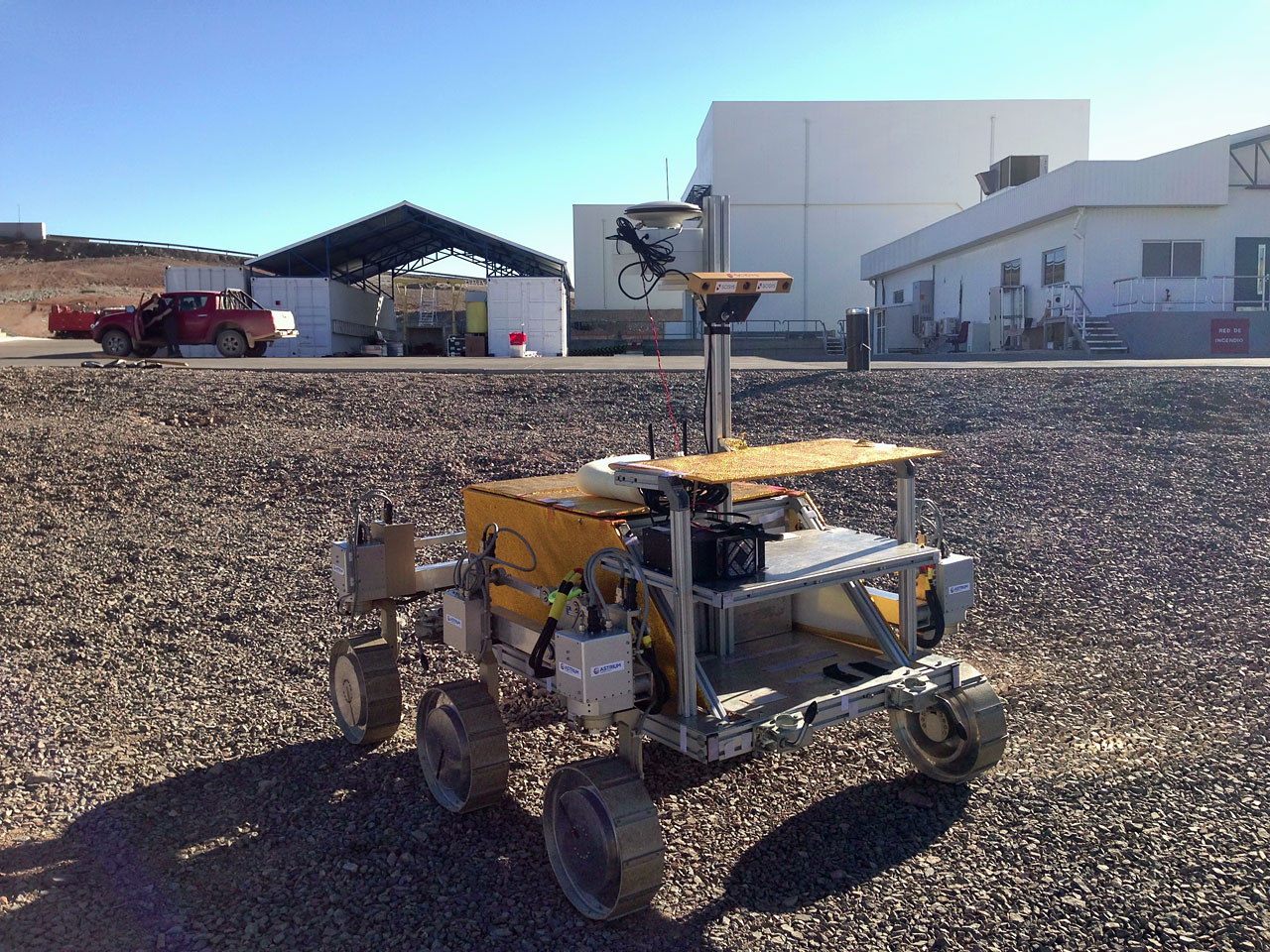 ESA's Rover Tested